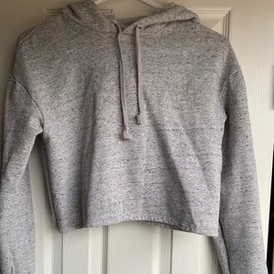 Crop top sweat shirt